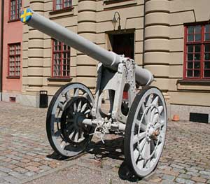 12 cm kanon m/1885 anv&auml;ndes bland annat i rysk-japanska kriget 1904-05