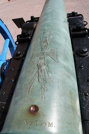 Ridande artilleriets emblem